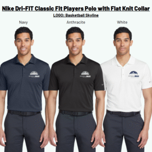 Nike Dri-FIT Classic Fit Players Polo with Flat Knit Collar Jacksonville Magic