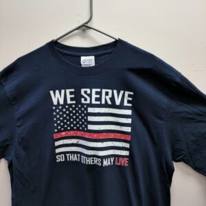 we serve military shirt LONG SLEEVE
