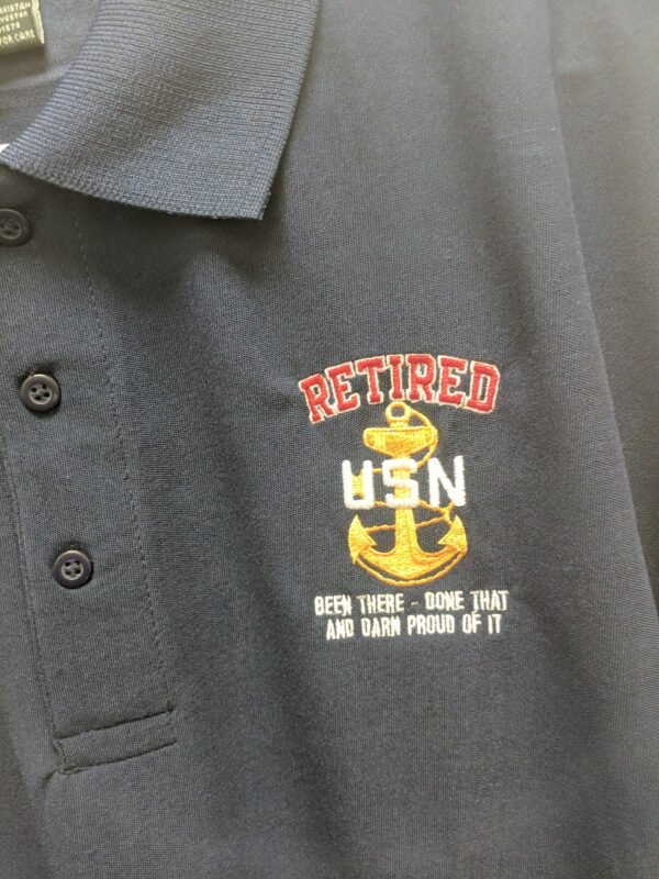 NAVY RETIRED LONG SLEEVE - Image 2