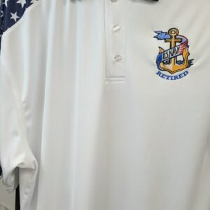 MADE IN USA FLAG SHIRT WITH ANCHOR LOGO NOW ON SALE