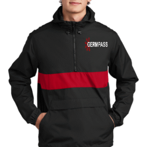 JST65  Sport-Tek® Zipped Pocket Anorak GermPass (Copy)