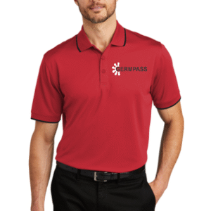 K111  Port Authority® Dry Zone® UV Micro-Mesh Tipped Polo GermPass