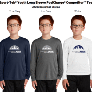 Sport-Tek® Youth Long Sleeve PosiCharge® Competitor™ Tee Jacksonville Magic