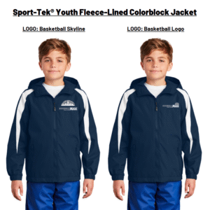 Sport-Tek® Youth Fleece-Lined Colorblock Jacket Jacksonville Magic