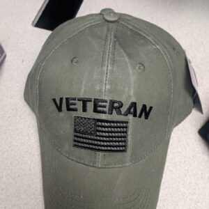 Veteran olive hat